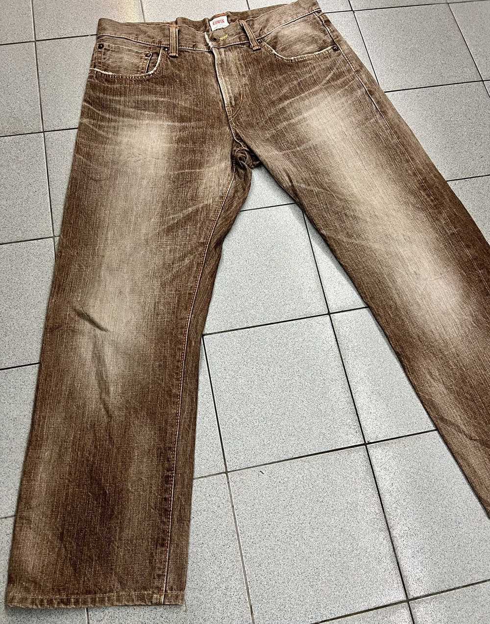 VINTAGE EDWIN 505ZX FLARED SELVEDGE JEANS - image 3