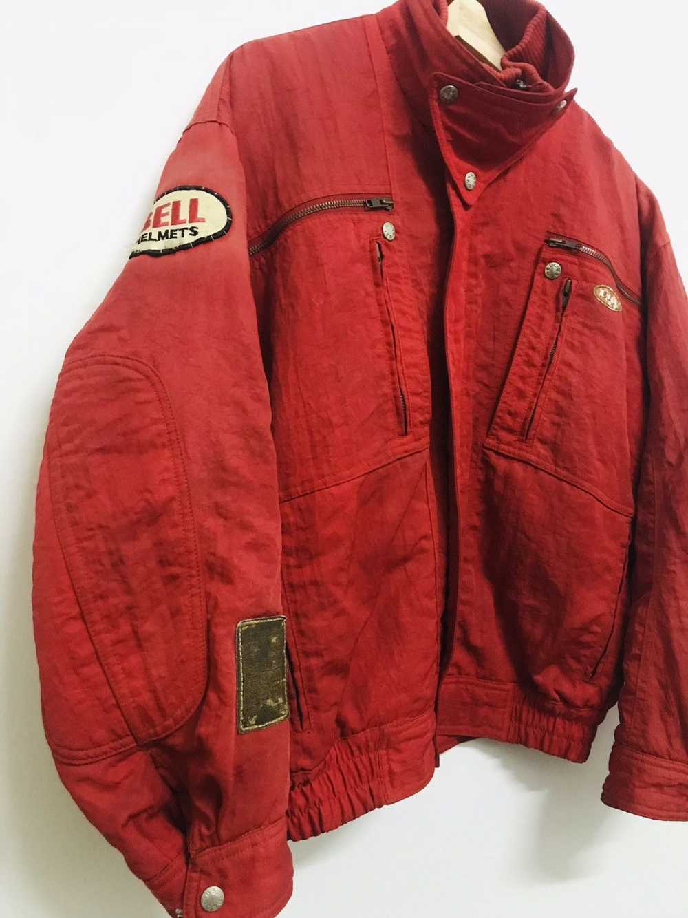 Vintage Edwin Bell Helmets Motorcycles Jacket - image 4