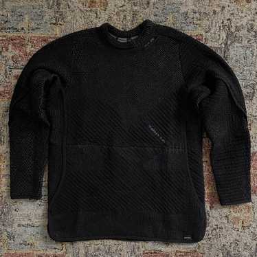 Byborre - AW18 contrasting stitch cotton jumper w… - image 1