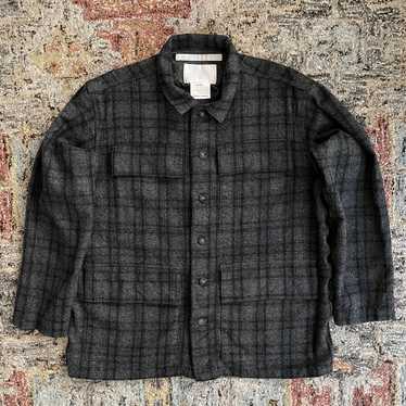 White Mountaineering SS16 SAMPLE BDU flannel shirt