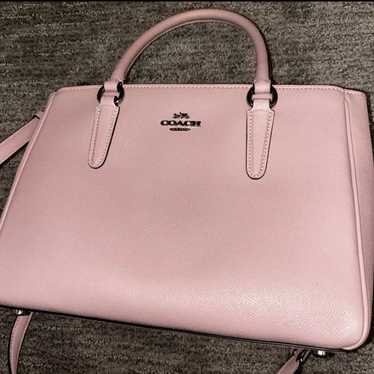 Coach purse pink - image 1