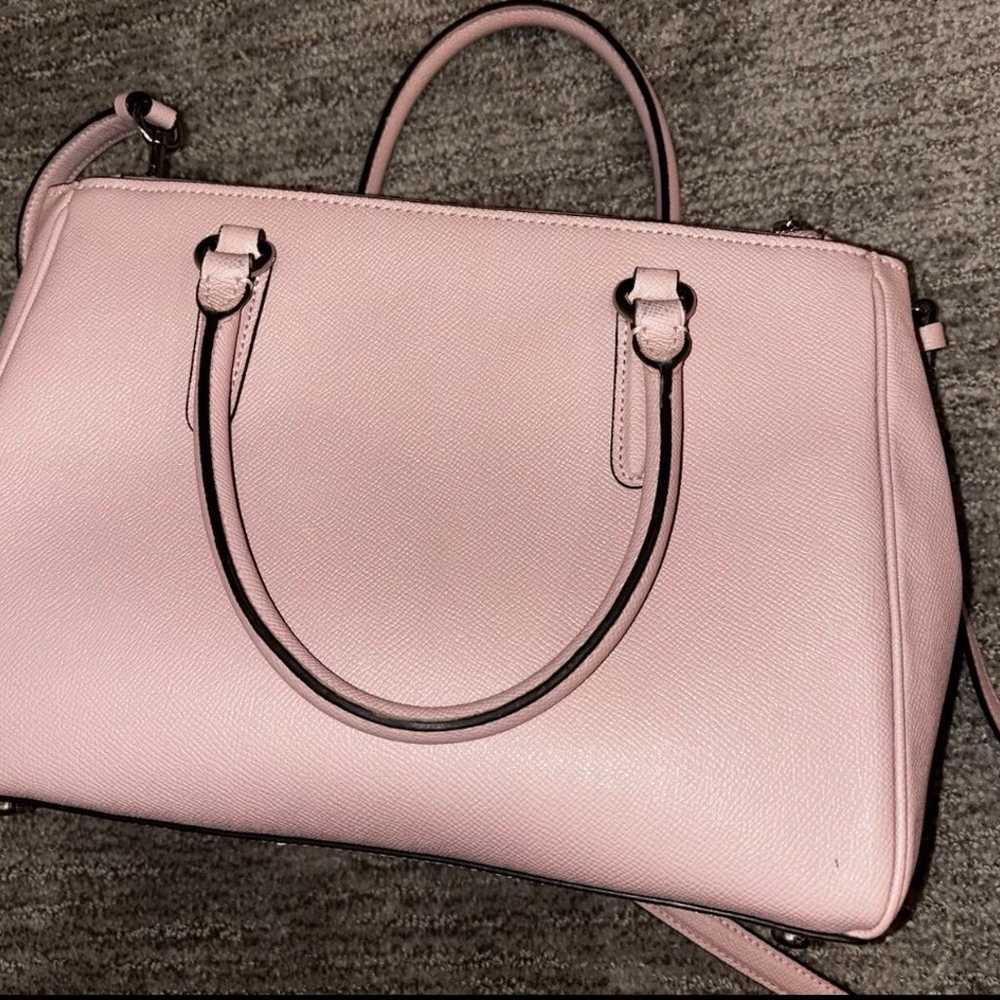 Coach purse pink - image 2