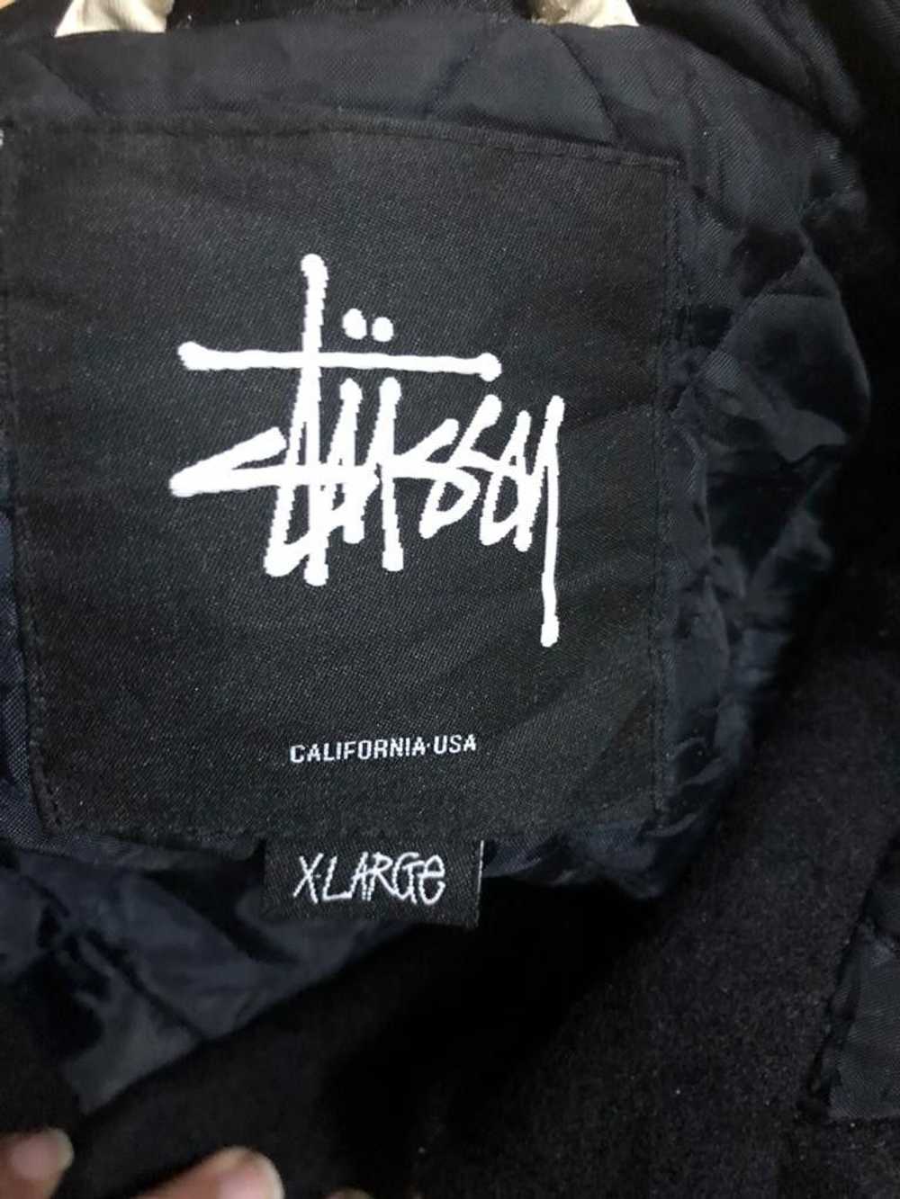 Stüssy Stussy Hooded Big Embroidered Logo Varsity… - image 3