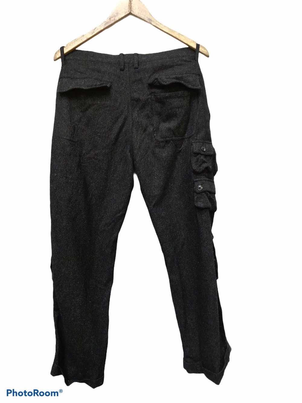 Tete Homme Wool Cargo Bondage Pants - image 2