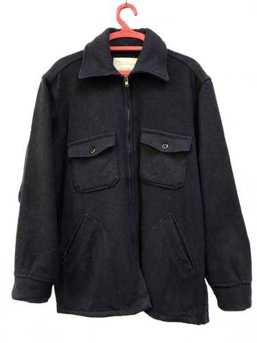 Vintage Melton Wool Military Style Jacket