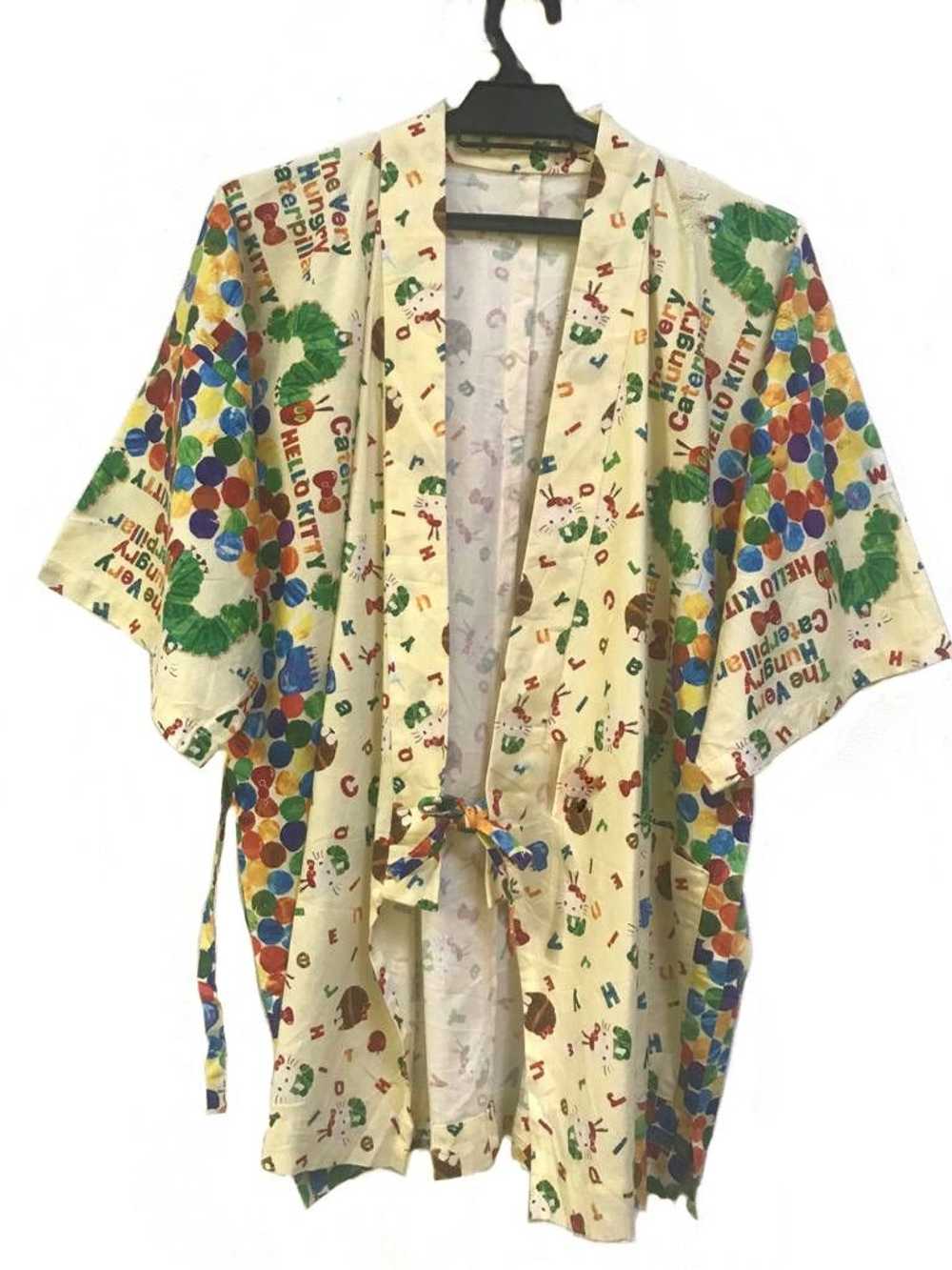 Japanese Brand - Hello Kitty Full Print Haori Kim… - image 1