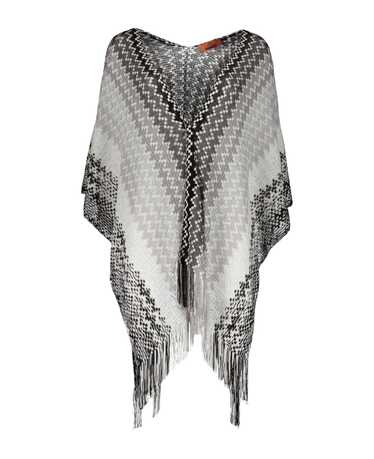 Missoni Asymmetric Wool Cape