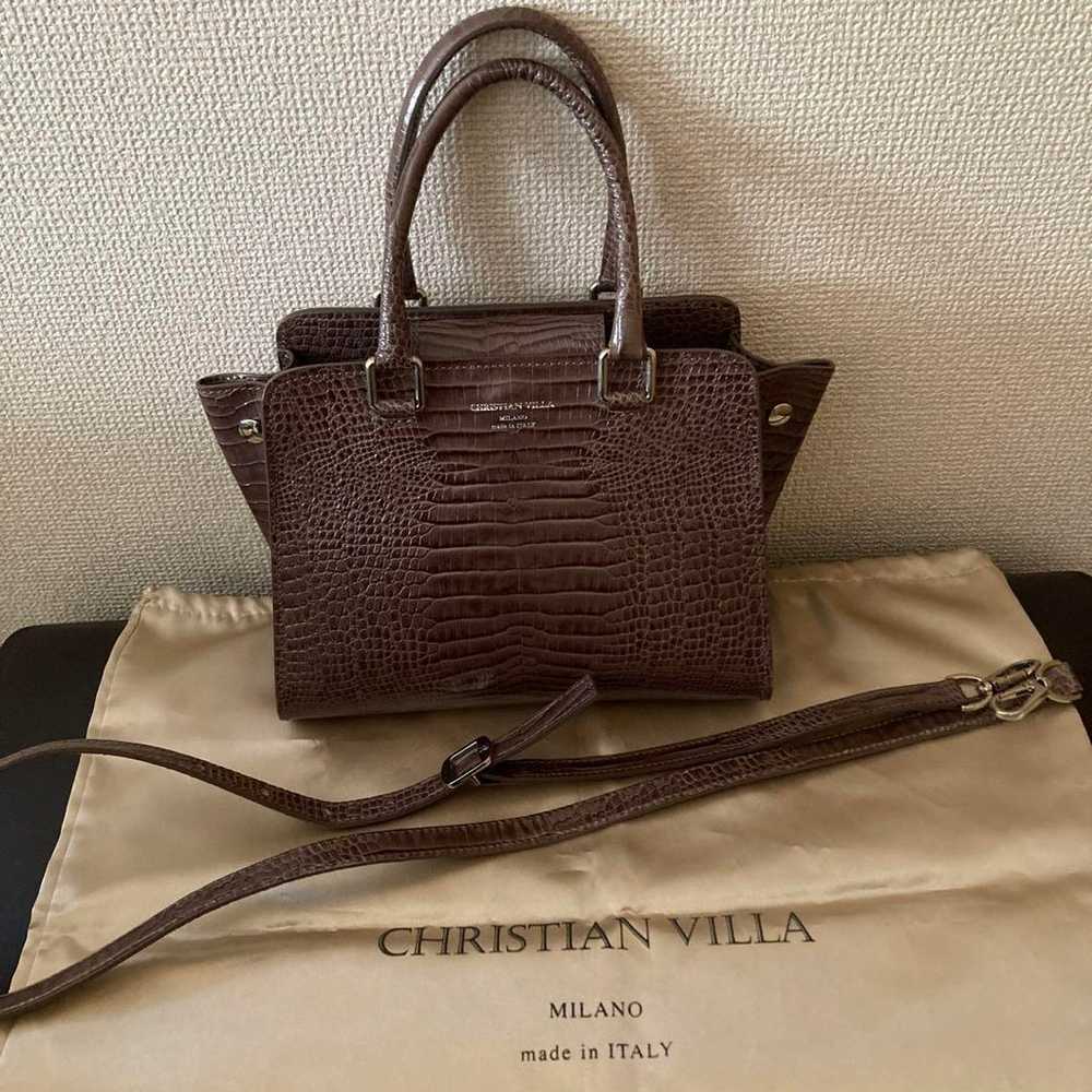 CHRISTIAN VILLA Handbag - image 1