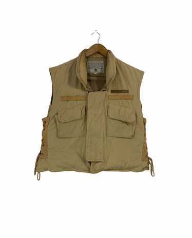 Vintage Avirex Military Puffer Vest Rare Design - image 1