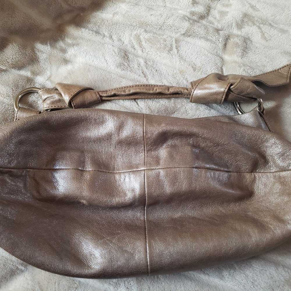 Leather Shoulder Bag - image 3