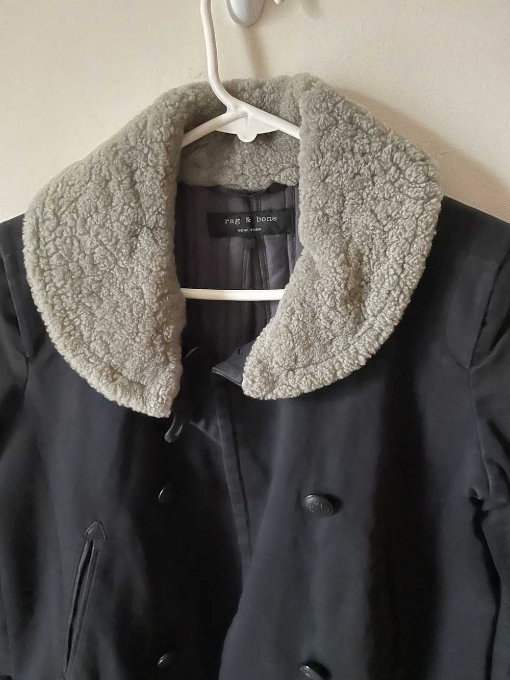 rag & bone Lambskin Shearling Coat - image 3