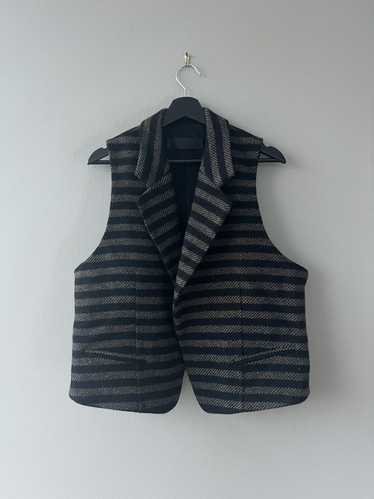 Haider Ackermann AW14 Striped Vest