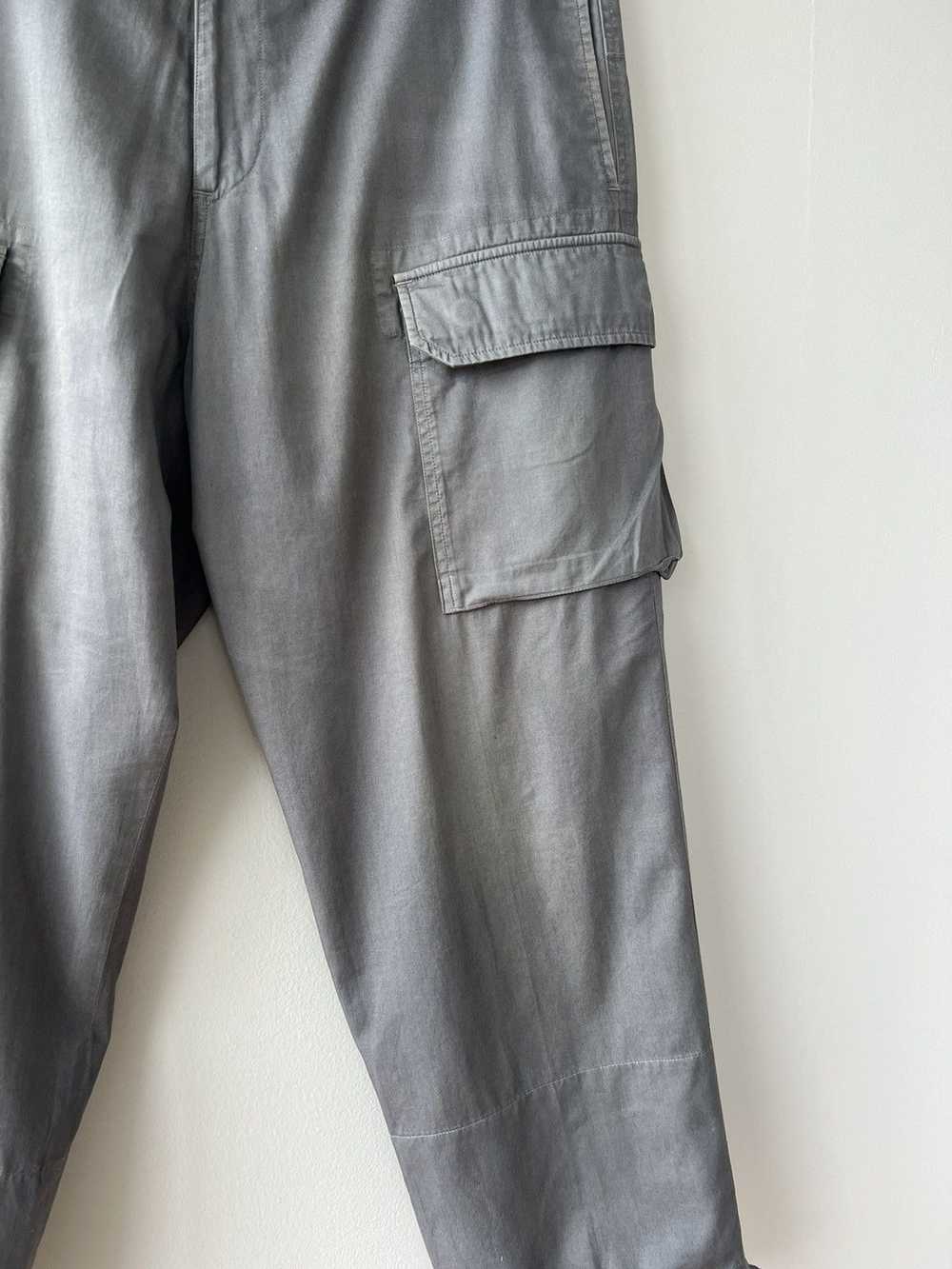 Yohji Yamamoto 00s Floral-Lined Cargo Trousers - image 5