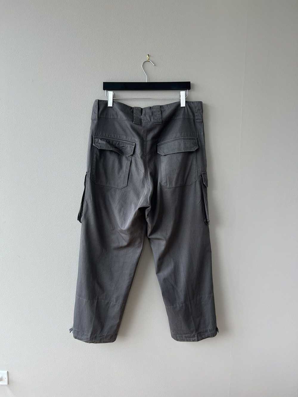 Yohji Yamamoto 00s Floral-Lined Cargo Trousers - image 7