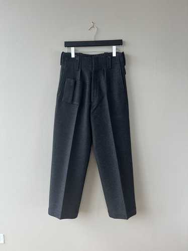 Dries Van Noten Wool Military Trousers