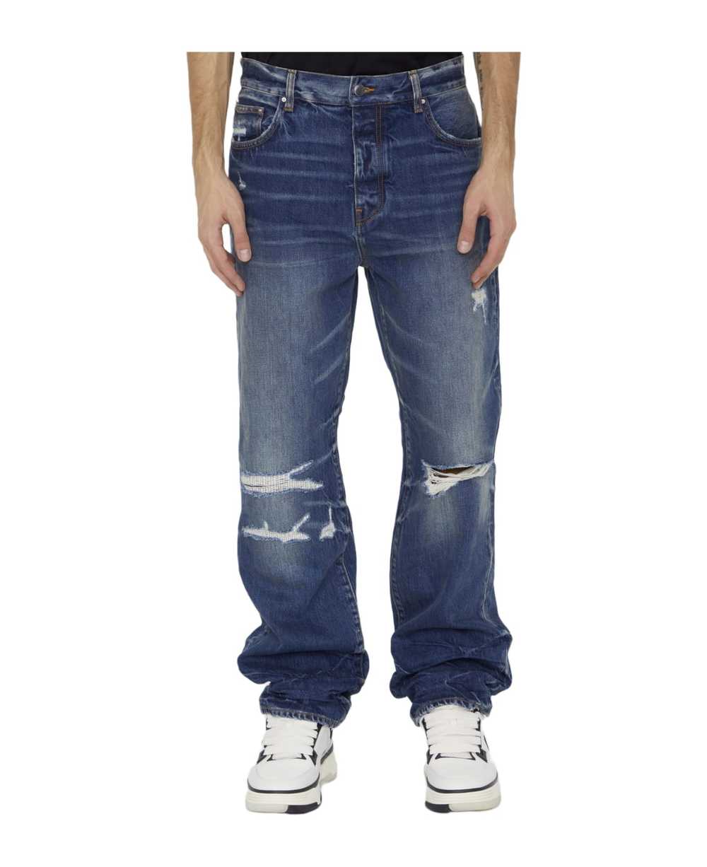 AMIRI Fractured Straight Jeans - image 1