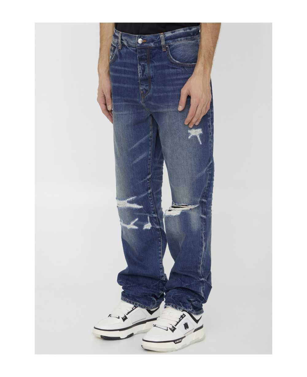 AMIRI Fractured Straight Jeans - image 2