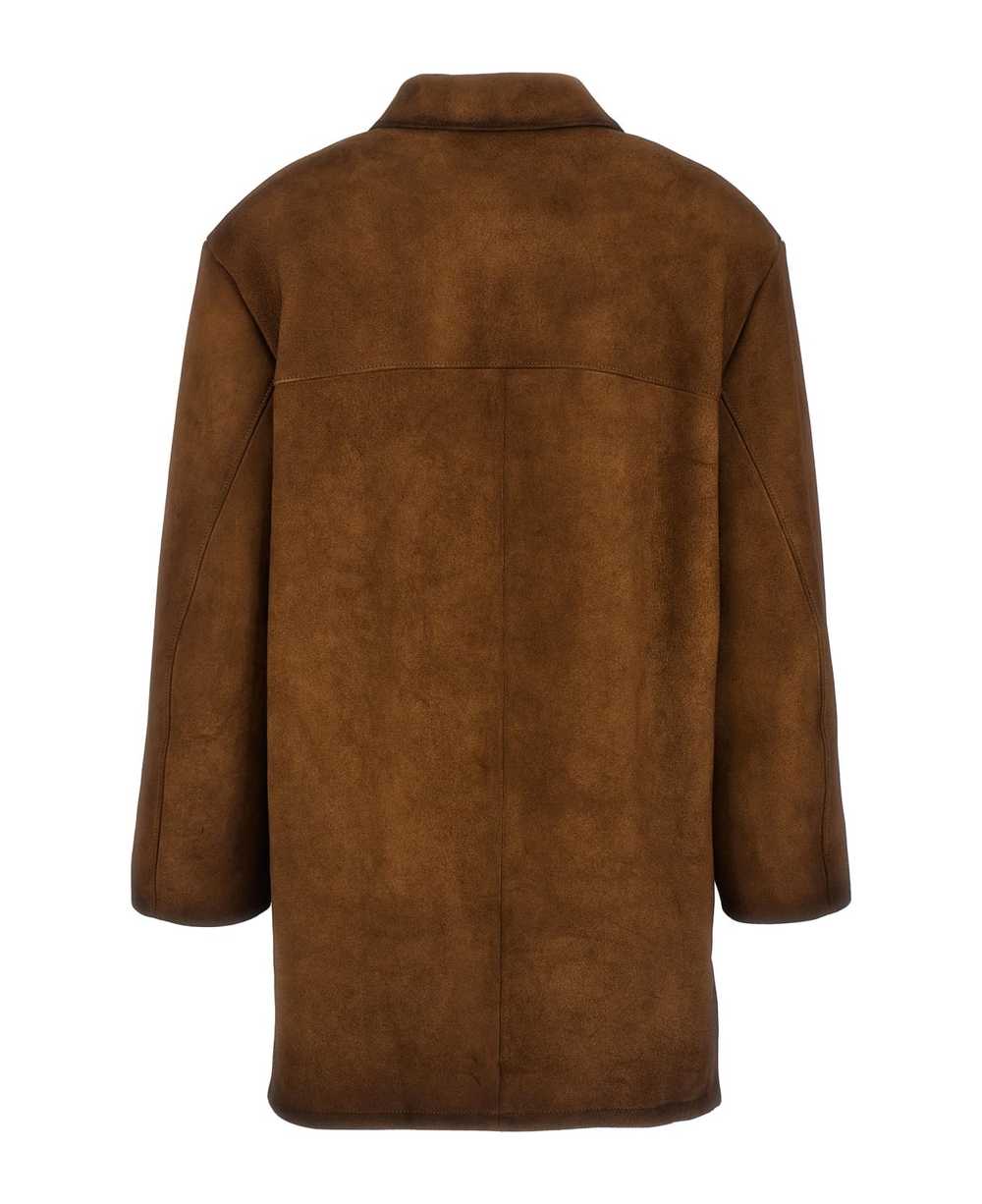 Prada Shearling Caban - image 2