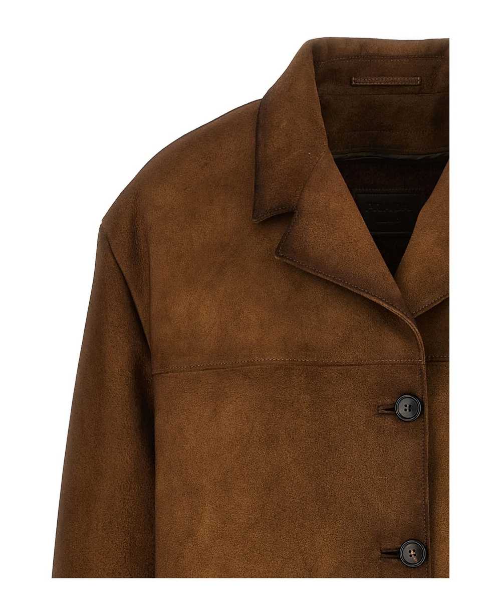 Prada Shearling Caban - image 3