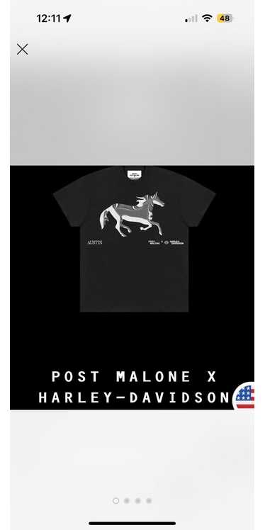 Harley Davidson x Post Malone collab T-shirt