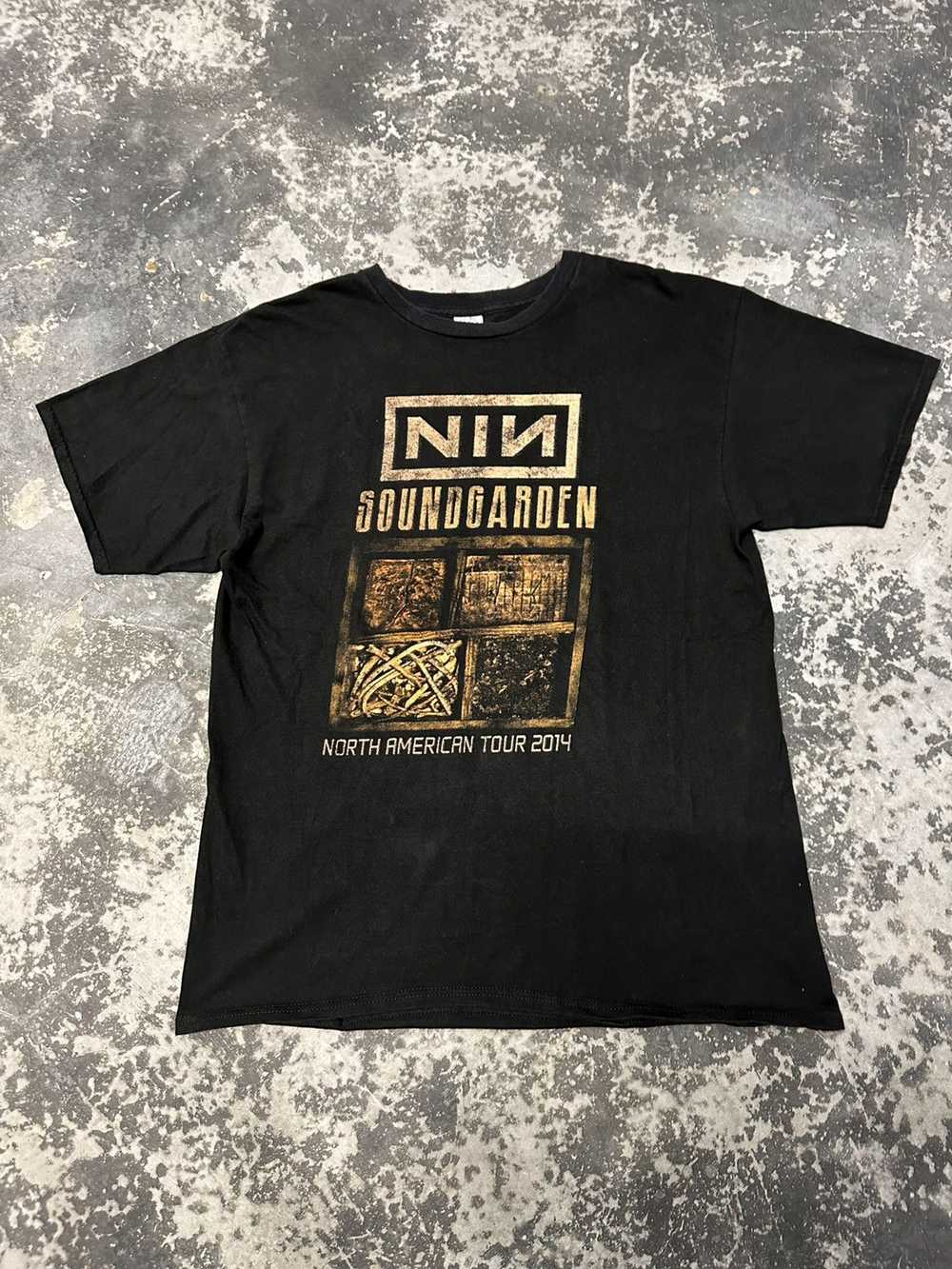 Vintage NIN Nine Inch Nails Soundgarden North Ame… - image 1