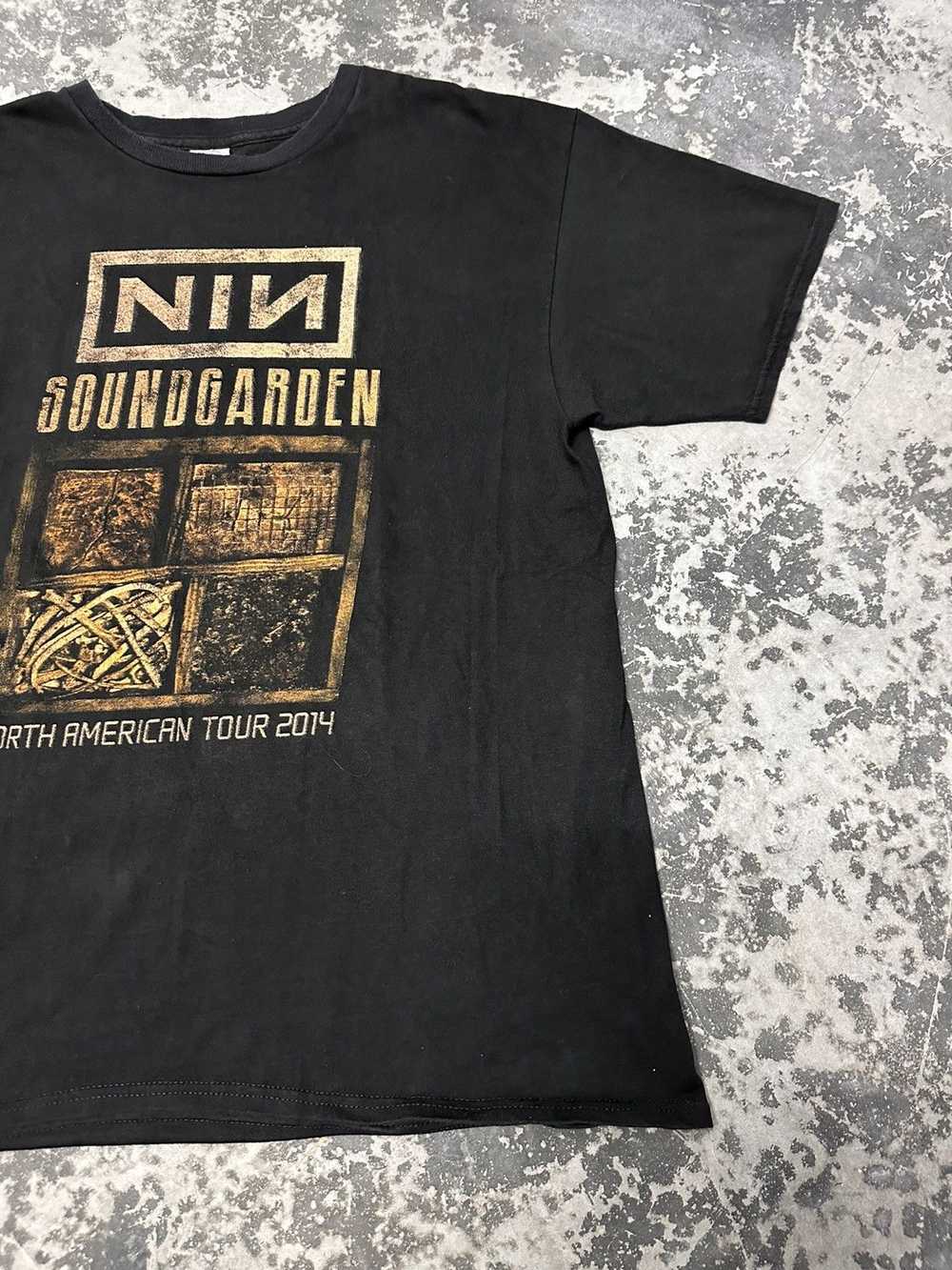 Vintage NIN Nine Inch Nails Soundgarden North Ame… - image 6