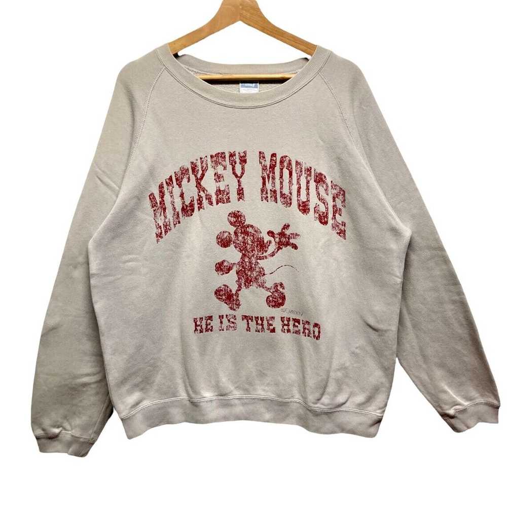 Vintage 90s Mickey Mouse Sweatshirt 'He Is The He… - image 1