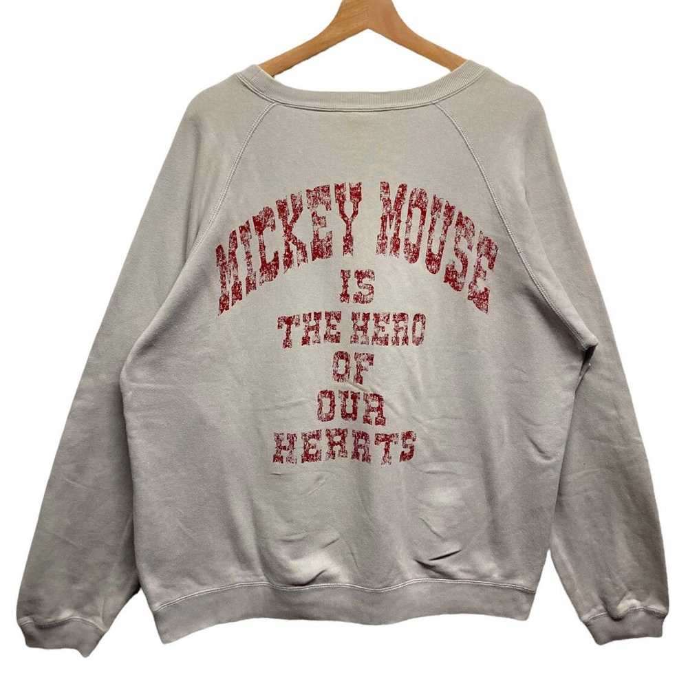 Vintage 90s Mickey Mouse Sweatshirt 'He Is The He… - image 2