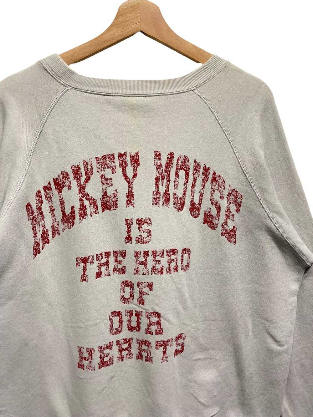 Vintage 90s Mickey Mouse Sweatshirt 'He Is The He… - image 4