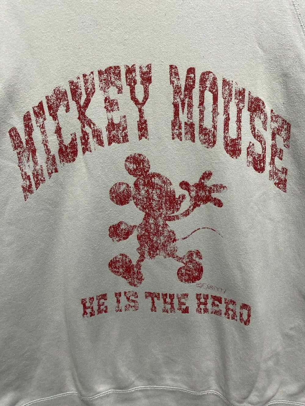 Vintage 90s Mickey Mouse Sweatshirt 'He Is The He… - image 7