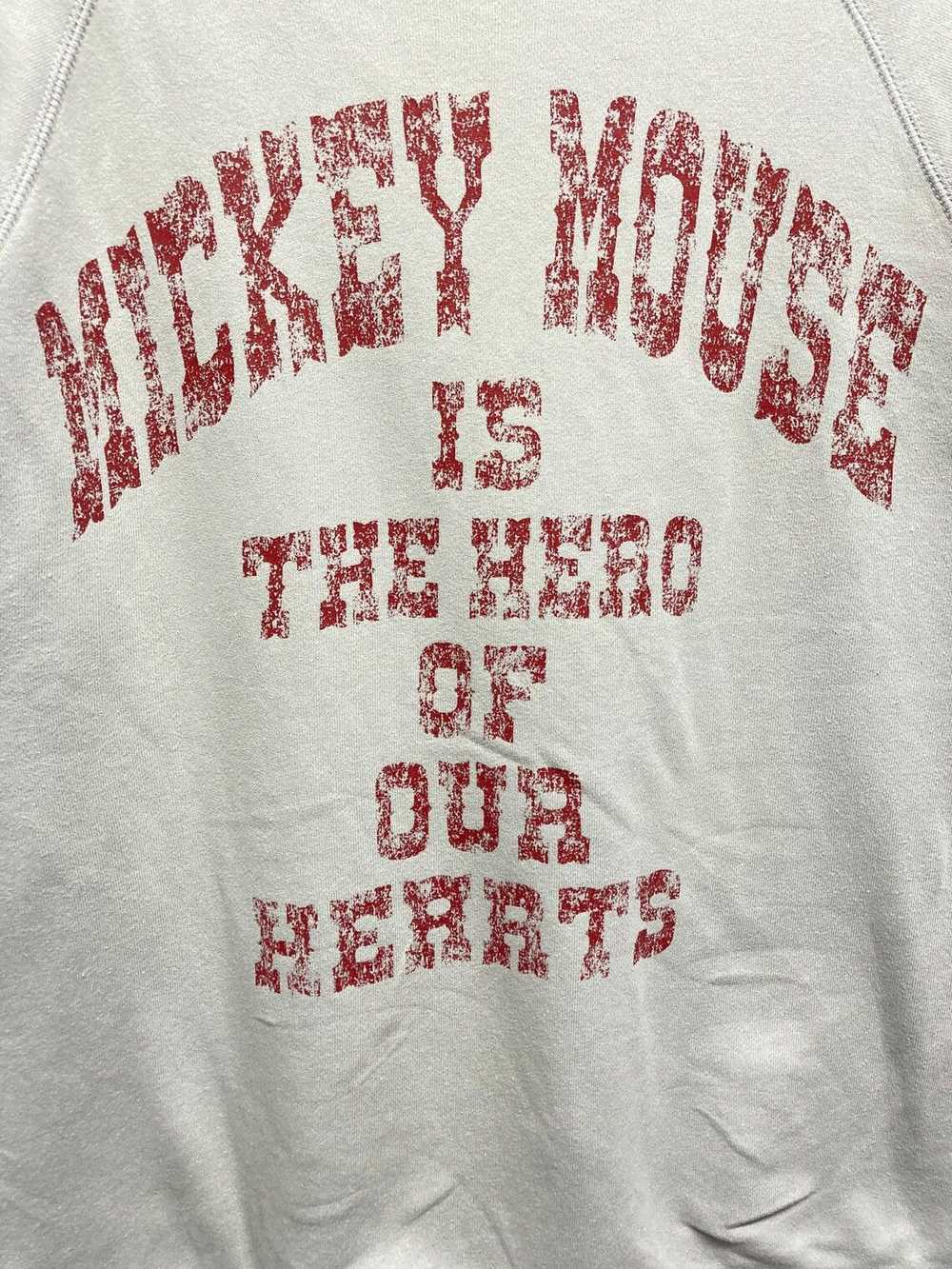 Vintage 90s Mickey Mouse Sweatshirt 'He Is The He… - image 8