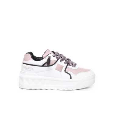 Valentino One Stud Xl Sneakers In Nappa Leather