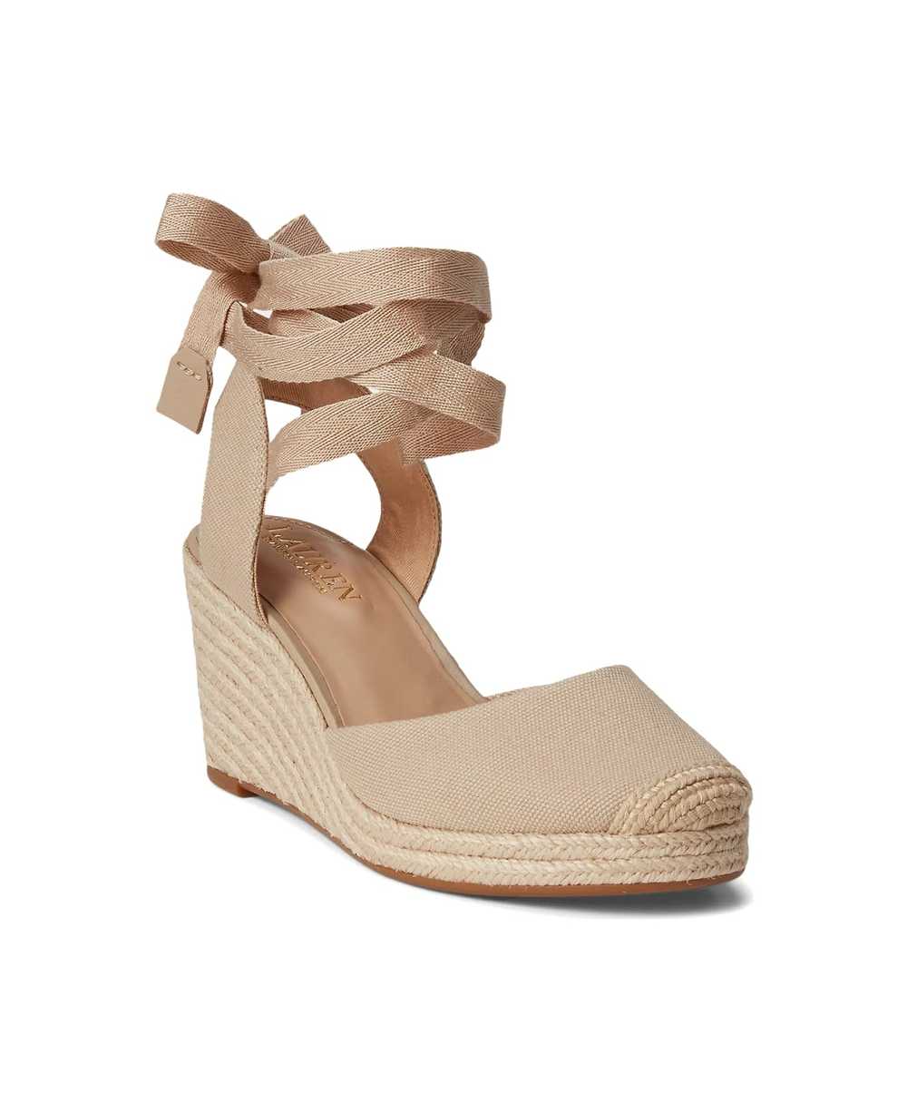 Ralph Lauren Beige Espadrilles With Ankle Laces - image 2