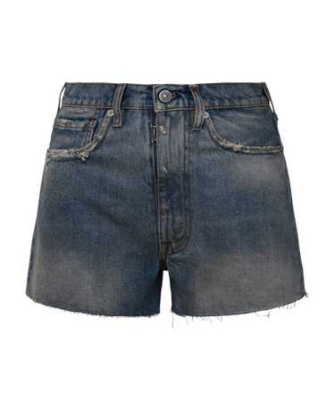 Maison Margiela Light Blue Cotton Shorts