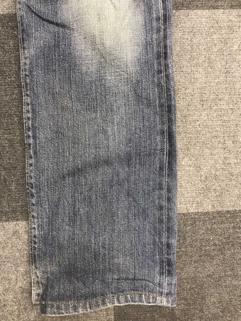 EDWIN 505zx Selvedge Distressed Jeans - image 6