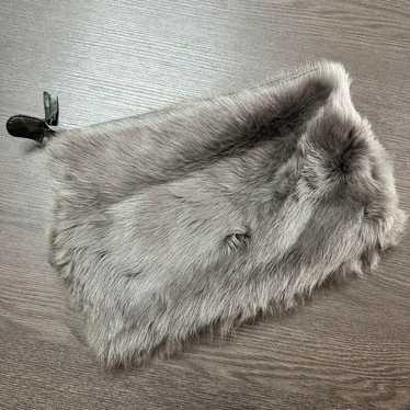 Fur clutch bag Gem