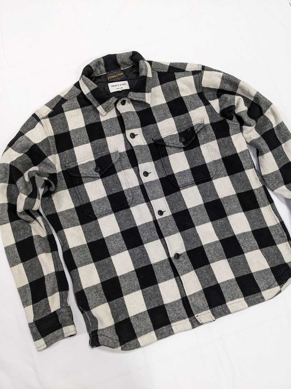 Pendleton x Freaks Store Plaid Heavyweight Flanne… - image 1