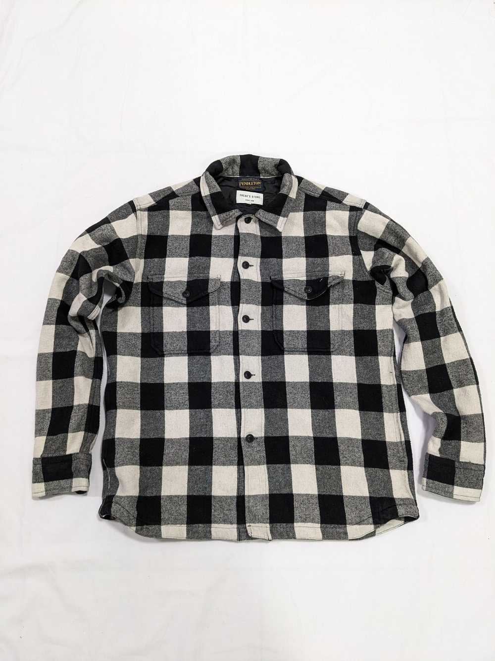 Pendleton x Freaks Store Plaid Heavyweight Flanne… - image 2