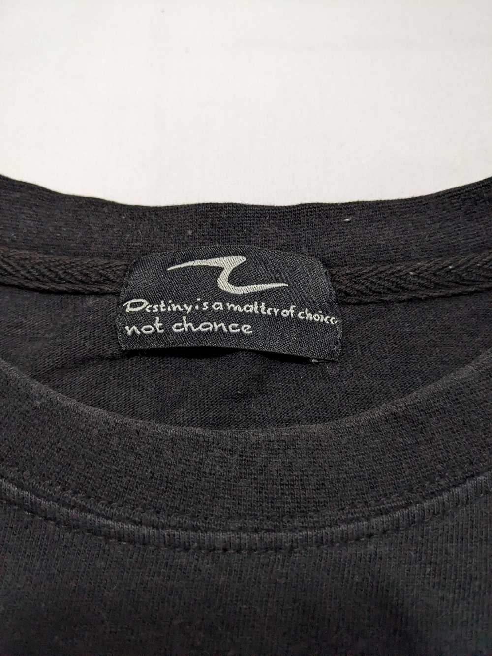 Japanese Brand - Japan Map Black Sukajan T-Shirt … - image 5