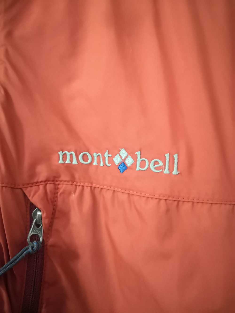 Montbell Orange Zipper Jacket Size M - image 3