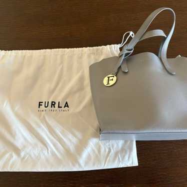 FURLA Sally Grey Tote Bag - image 1