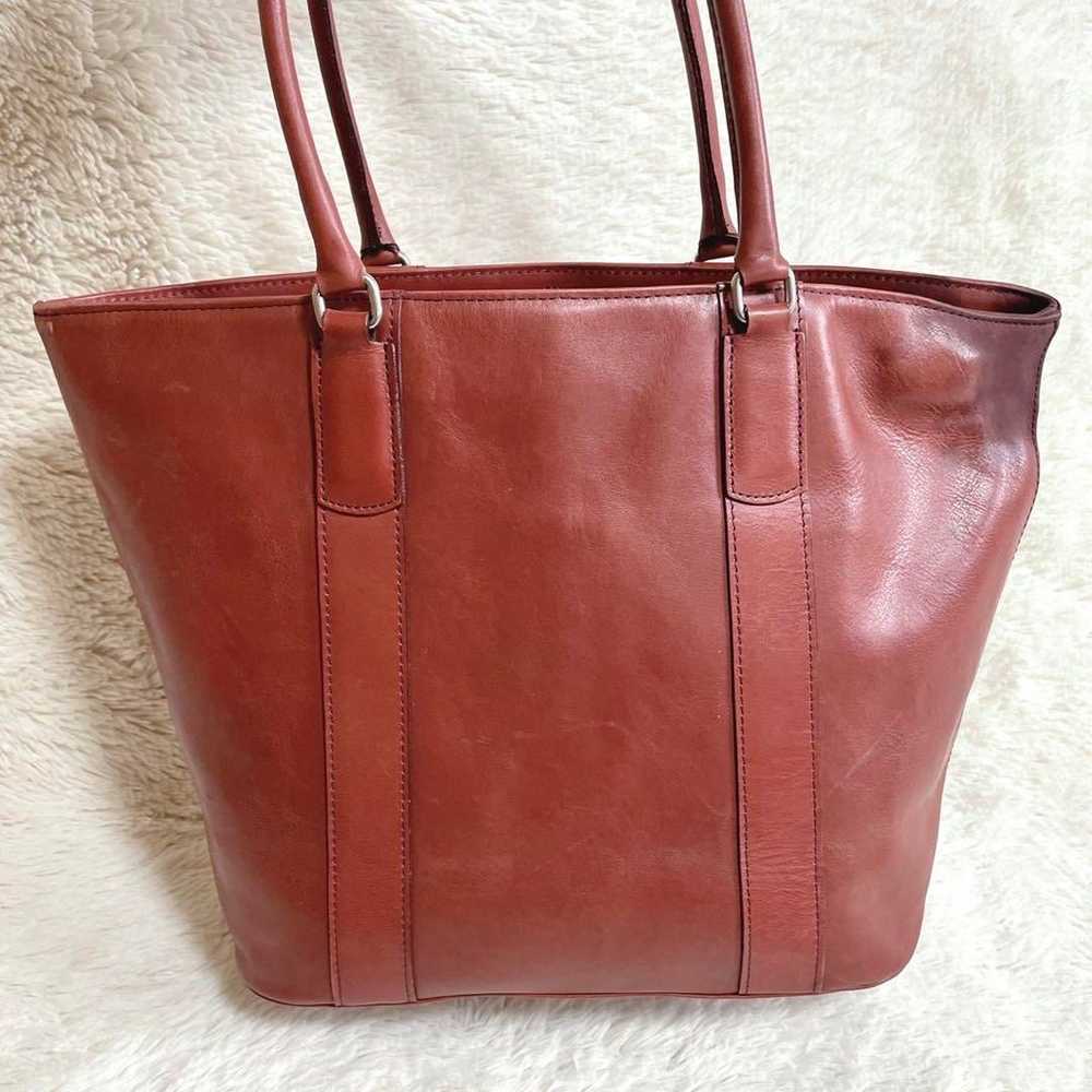 MARGARET HOWELL Large Capacity All-Leather Tote B… - image 3