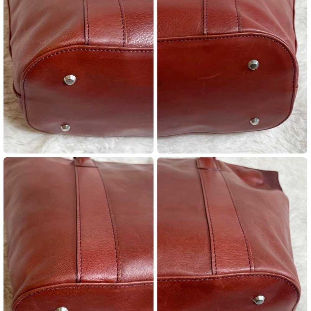 MARGARET HOWELL Large Capacity All-Leather Tote B… - image 6