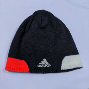 Adidas Mens Unisex Beanie Hat Black Winter - image 1