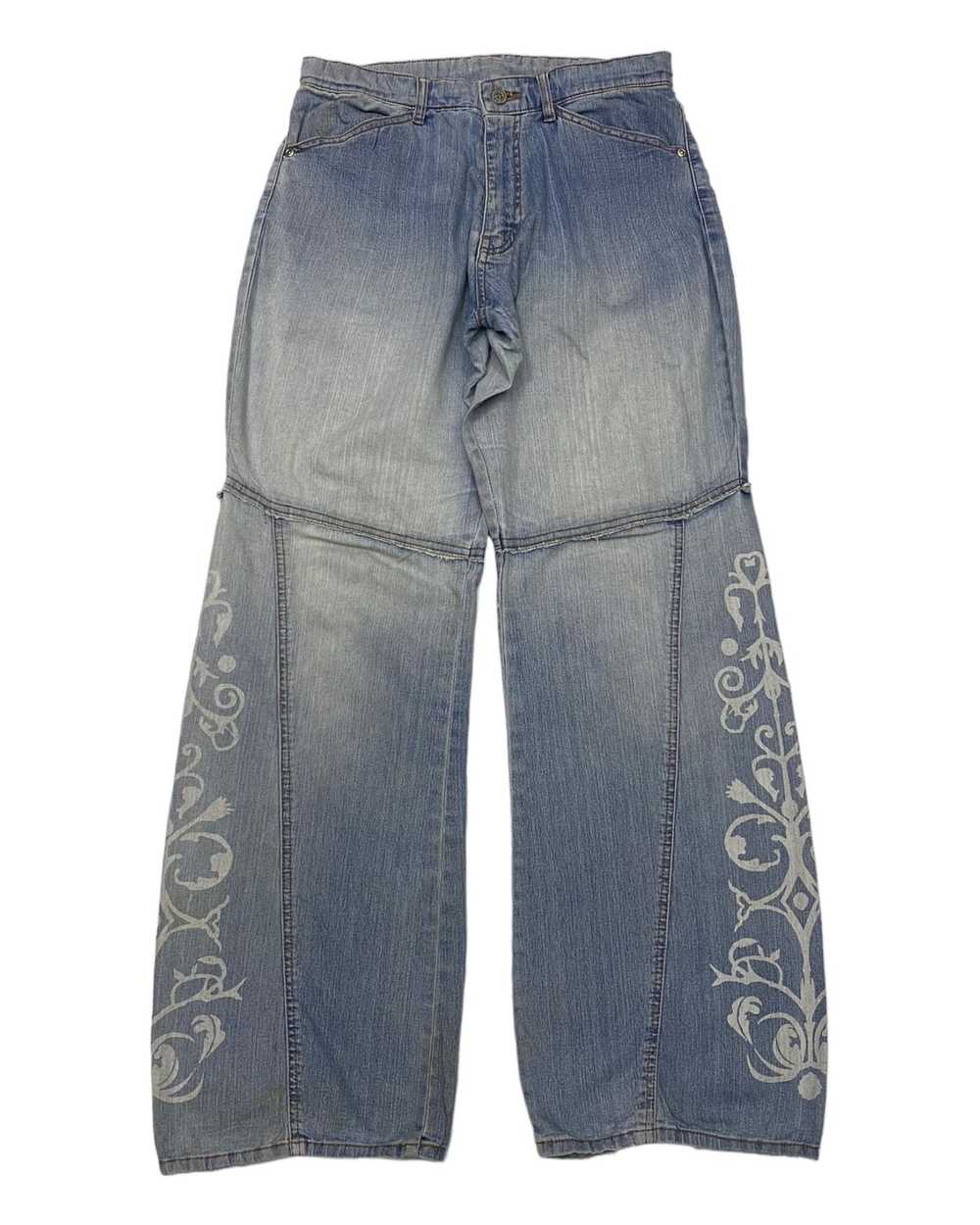 Vintage - BAGGY🔥ADVANTAGE BAGGY DISTRESSED DENIM… - image 1