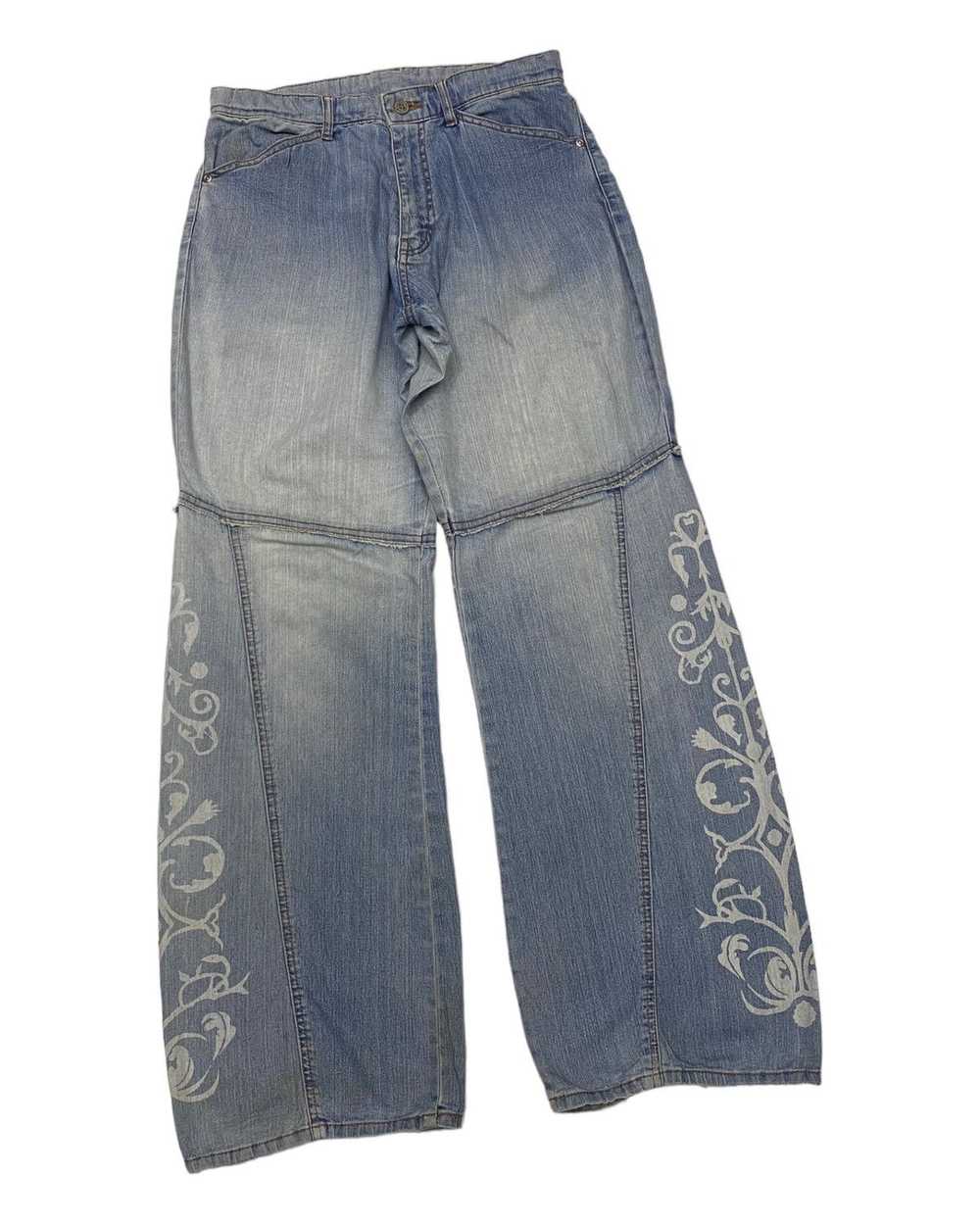 Vintage - BAGGY🔥ADVANTAGE BAGGY DISTRESSED DENIM… - image 3