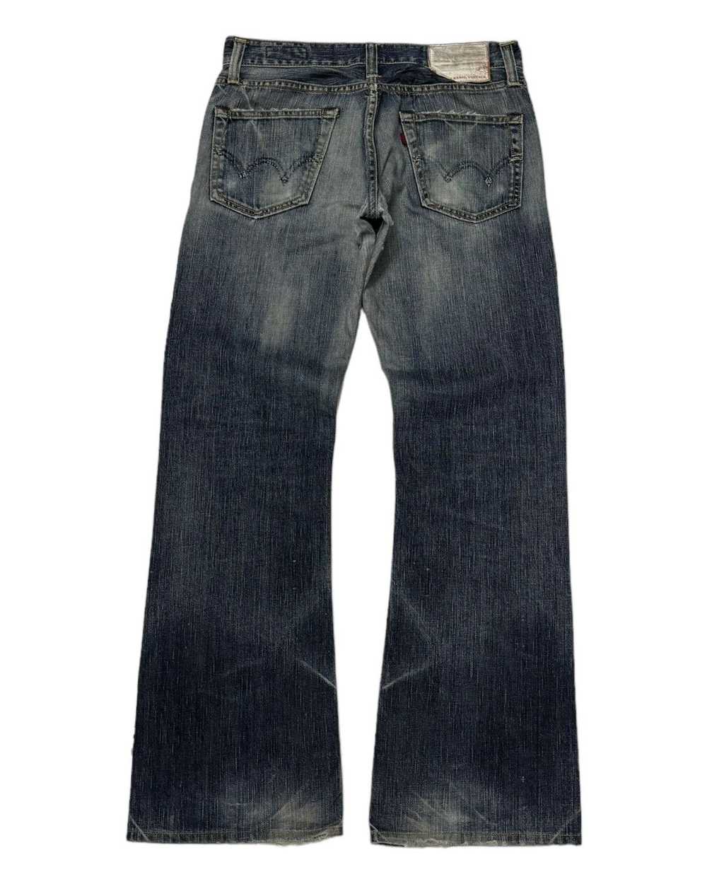 EDWIN 511 REBEL VINTAGE FLARED DISTRESSED DENIM F… - image 7