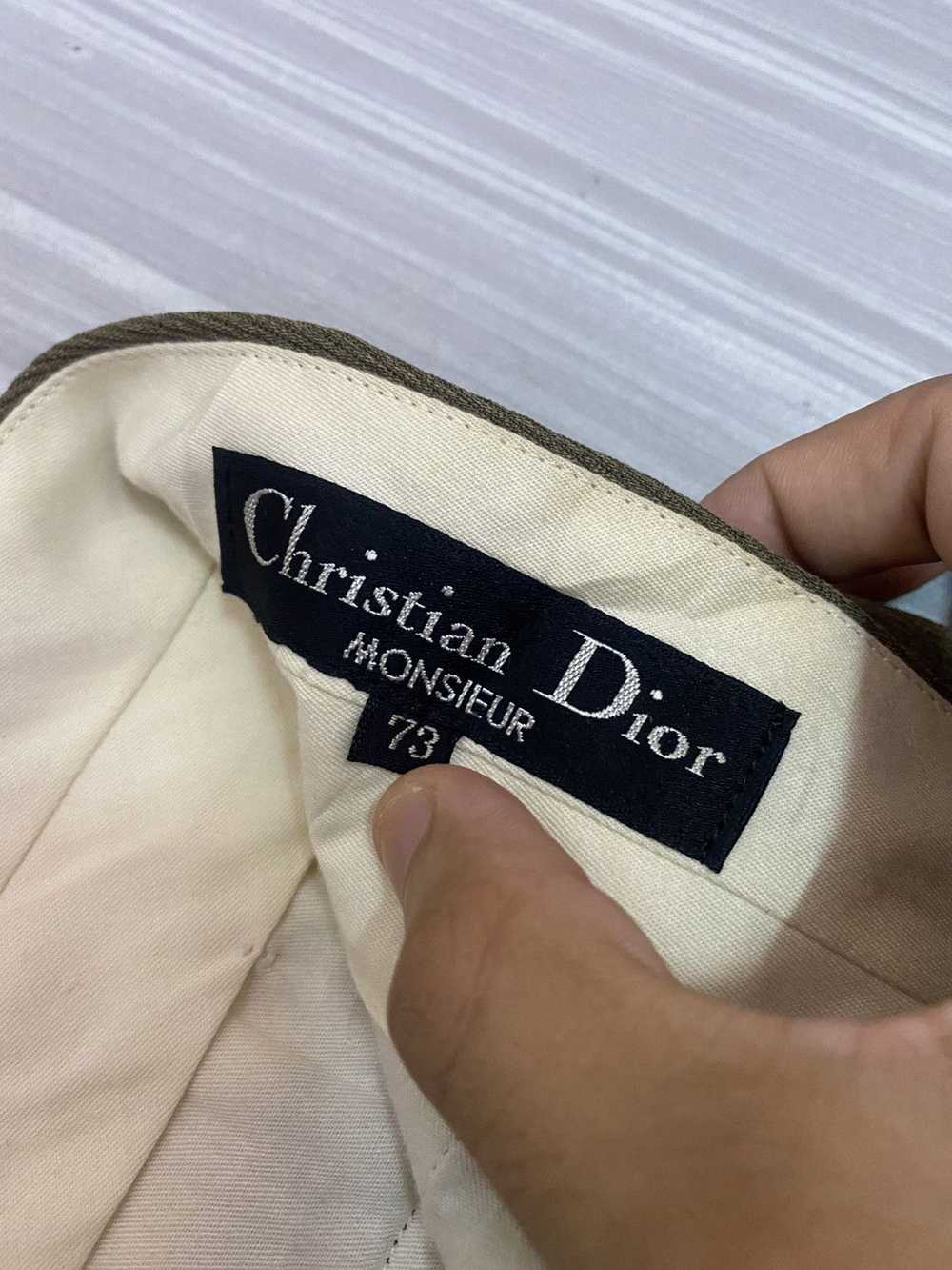 CHRISTIAN DIOR MONSIEUR LUXURY CLASSIC WOOL PANTS - image 8