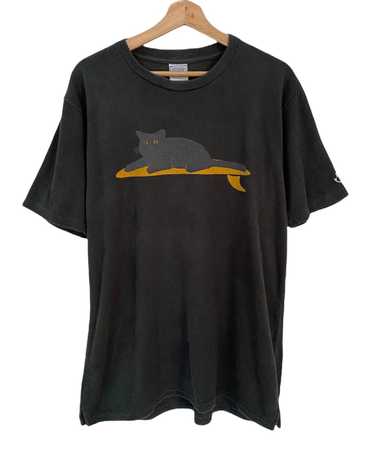 VINTAGE CAT KAILUA BAY NE-NET CAT DESIGN TEE