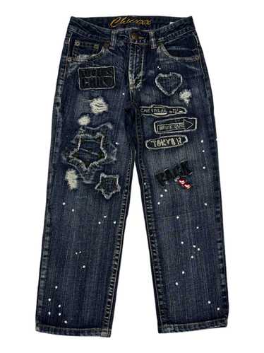 1990s CHUXXX HYSTERIC GLAMOUR STYLE PUNK STUDDED D